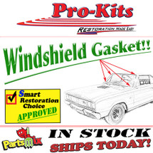 66-67 Charger Coronet GTX Belvedere Windshield Weatherstrip Gasket Seal 66-67 Charger Coronet GTX Belvedere Windshield Weatherstrip Gasket Seal