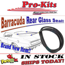 68 69 Barracuda Cuda Fastback Back Rear Window Weatherstrip Gasket Seal 68 69 Barracuda Cuda Fastback Back Rear Window Weatherstrip Gasket Seal