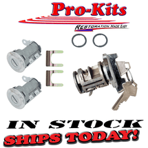 Ignition and door kit. FITS 1973-85 BLANK KEY WITHOUT TILT & TELESCOPIC.