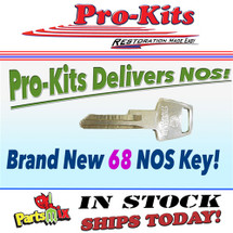 1968 Charger Roadrunner Barracuda Dart GTX Coronet  "Square" Ignition Switch Key NOS 1968 Charger Roadrunner Barracuda Dart GTX Coronet  "Square" Ignition Switch Key NOS