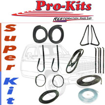 1978-1979 DODGE D100 COMPLETE WEATHERSTRIP KIT 13PC 1978-1979 DODGE D100 COMPLETE WEATHERSTRIP KIT 13PC