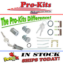 69 A & B Body Ignition, Door and Trunk Lock Kit.  Generic Keys 69 A & B Body Ignition, Door and Trunk Lock Kit.  Generic Keys