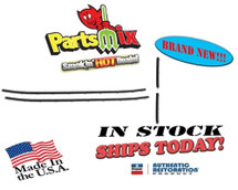 Window weatherstrips for the INNER door and INNER quarter windows on a 70 71 72 73 74 Dodge Challenger. 4 pcs. inside fuzzies