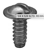 Mopar Slotted Round Head License Plate Screw Sold Individually Mopar Slotted Round Head License Plate Screw Sold Individually