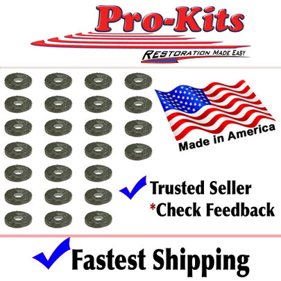 Made in USA! Small .44 Wide Mastic Sealer Washers for Body, taillights, etc.  (25 pack)