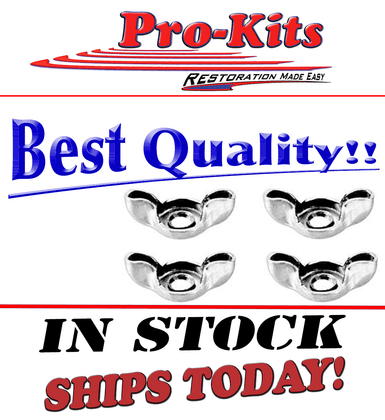 Battery J Bolt Wing Nuts ( 4 pack)