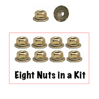 Mopar Tail lights and Trim Nut Kit.  10 24 x 3/8" Nut with Free Spinning Washer 8pk. Mopar Tail lights and Trim Nut Kit.  10 24 x 3/8" Nut with Free Spinning Washer 8pk.