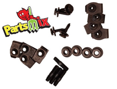 1970 71 Challenger Cuda Barracuda Lower Rear Gravel ValancePanel Bolt Kit