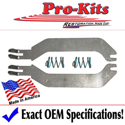 Mopar 1965-70 Parking Brake Strut Lever SET Fits: 11" Rear Drum Brakes