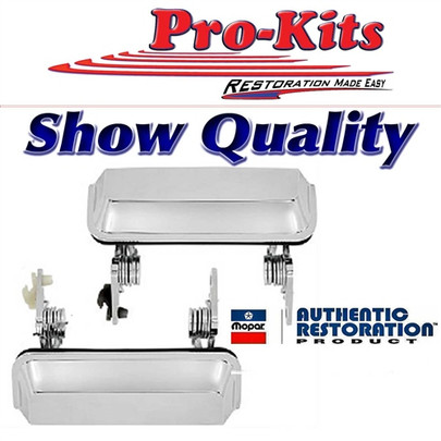 MOPAR 71-72 B Body Roadrunner GTX Charger Satellite Door Handles New MOPAR 71-72 B Body Roadrunner GTX Charger Satellite Door Handles New