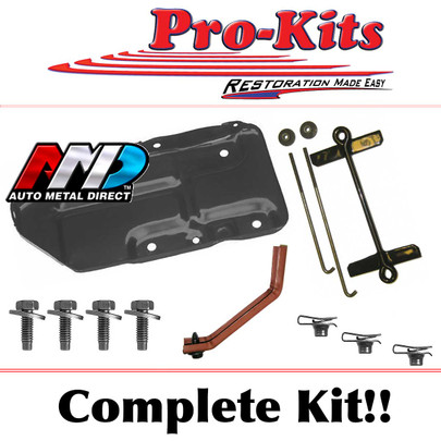 1971 Charger Road Runner Satellite & 70 71 Cuda Barracuda Challenger (AMD) Battery Tray Super Service Kit