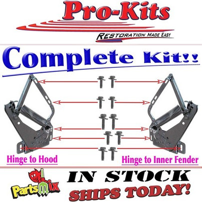 70 71 72 73 74 E Body Cuda Challenger & 71 72 73 74 B Body Charger Road Runner Satellite  Hood to Hood Hinge Bolt Kit 70 71 72 73 74 E Body Cuda Challenger & 71 72 73 74 B Body Charger Road Runner Satellite  Hood to Hood Hinge Bolt Kit