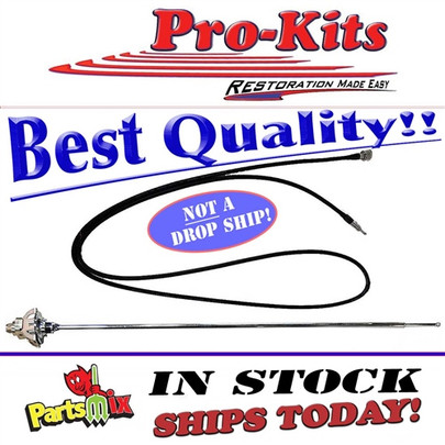Mopar 68 69 70 Roadrunner GTX  Satellite 3 Piece Mast Antenna Kit New Mopar 68 69 70 Roadrunner GTX  Satellite 3 Piece Mast Antenna Kit New
