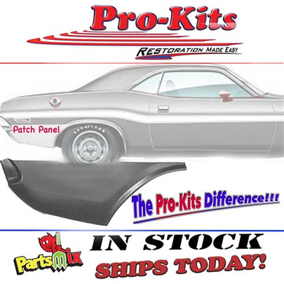 Mopar 70 71 72 73 74 Challenger Quarter Panel Lower Right Rear Patch Repair
