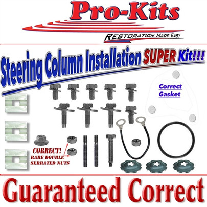 71 72 73 74 Roadrunner, GTX, Charger, Coronet Steering Column Mounting Service Bolt  Kit 71 72 73 74 Roadrunner, GTX, Charger, Coronet Steering Column Mounting Service Bolt  Kit