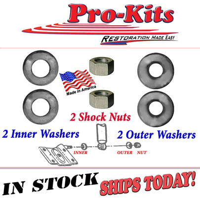 62 74 A, B & E Body Rear Lower Shock Mount Kit