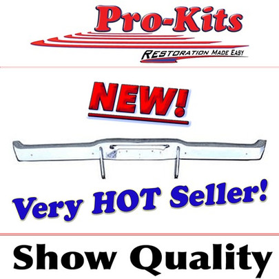 68-70 Dodge Charger Rear Bumper complete with Bumperettes