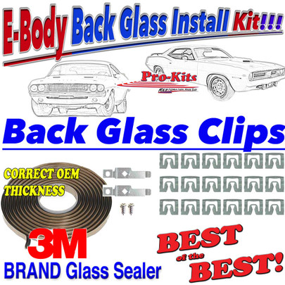 71 72 73 74 Cuda Barracuda Challenger Rear Glass Sealer Gasket Tape Kit 71 72 73 74 Cuda Barracuda Challenger Rear Glass Sealer Gasket Tape Kit