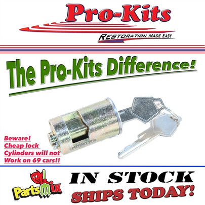 1969 Dart Charger Roadrunner Coronet Barracuda Valiant IGNITION CYLINDER MOPAR 2 Replacement keys