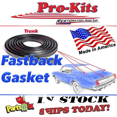Trunk Seal 1967-69 Barracuda Fastback OE Correct