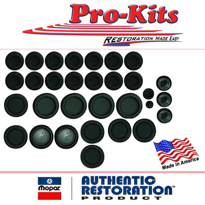 Standard Body Plug Kit for 1970 Challenger