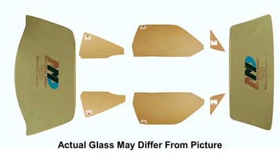 67-74 Dart Complete Glass Kit Clear