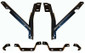70-72 Plymouth Duster Front/Rear Bumper Bracket Set