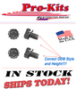 Charger Road Runner Cuda Dart Coronet Duster 5/16-18 Power or Manual Drum Brake Wheel Cylinder Bolts 1964-69 (4pcs.)