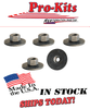 Bumper Bolt Nuts w/Free Spinning Washers (6 pcs.)
