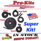 Basic Weatherstrip Kit  Fits 67 68 69 Barracuda 2 door Notchback/hardtop.