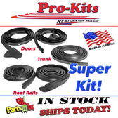 66 67 Coronet Satellite GTX Belvedere Rubber Seal kit, Not Charger