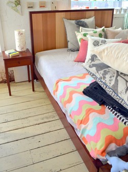 Box Bed, Queen size Jarrah