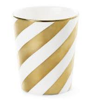 OUTLIVING ME mug gold swirl