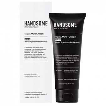HANDSOME moisturiser