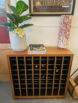 Wine Cabinet 8x6 Blackwood