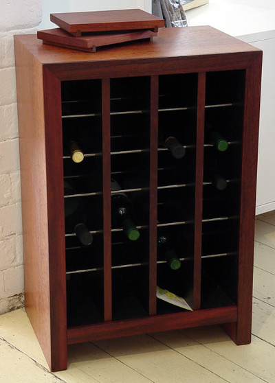 wine cabinet, 4x6 Jarrah, Barbi