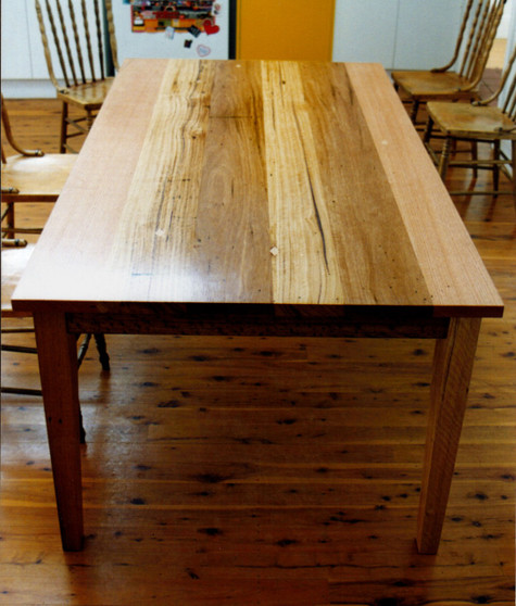 Dining Table, Hardwood with feature grain