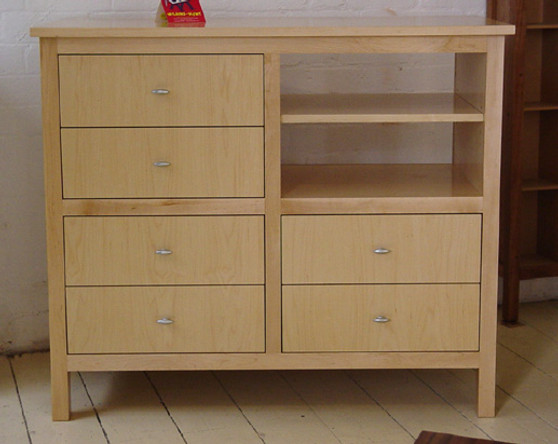 Rock Maple six drawer chest