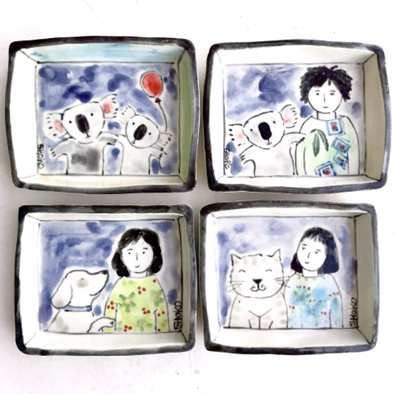 SHOKO rectangle plate, sml