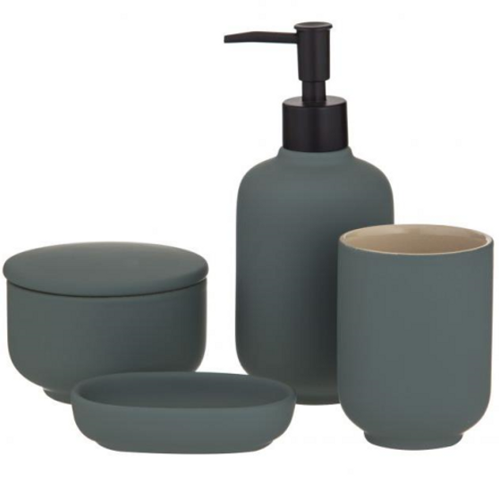ACADEMY becket bathroom set green