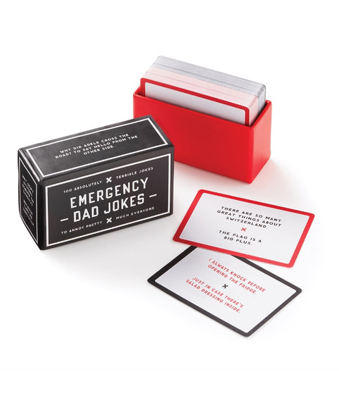 BRASS MONKEY emergency dad jokes