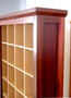 Cd Cabinet, 4x11, Jarrah and Clear, Traditional