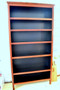 Bookcase, Standard, Jarrah and Black, Traditional