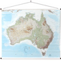 MILLIGRAM australia wall map