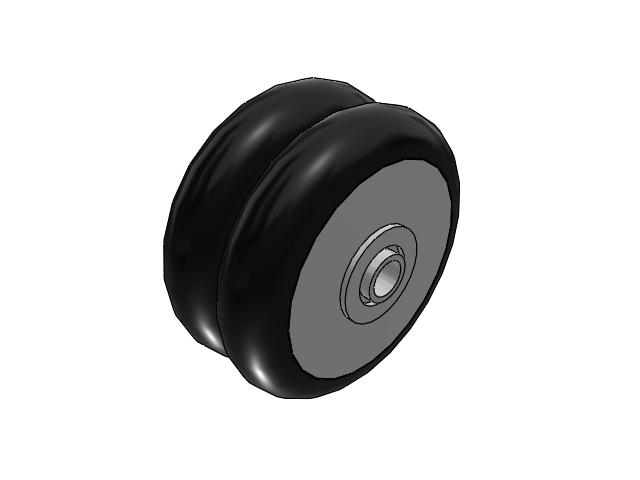 EY Wheels 6 x 3 with Precision Ball Bearing