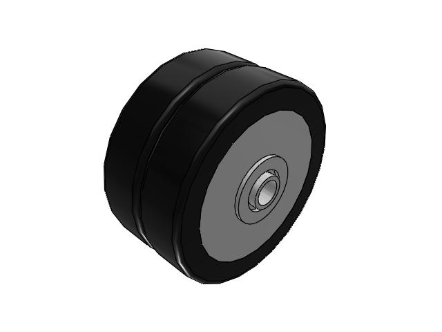 EZ Wheels 6 x 3 with Precision Ball Bearing