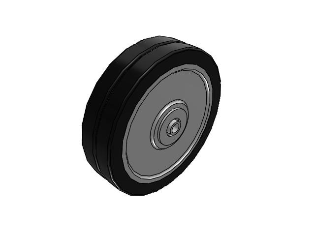 EZ Wheels 8 x 2 with Precision Ball Bearing