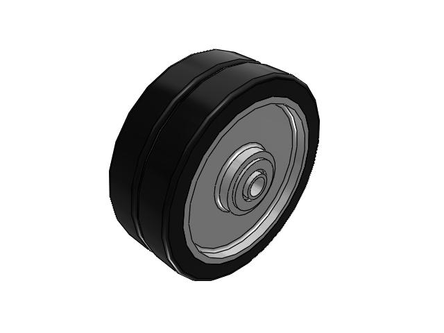 EZ Wheels 8 x 3 with Precision Ball Bearing
