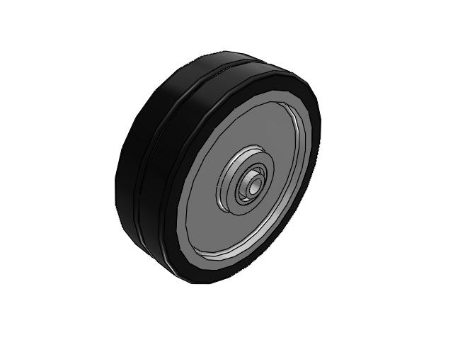 EZ Wheels 10 x 3 with Precision Ball Bearing