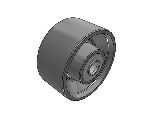 FH Drop Forged Steel 8 x 4 Wheel with Tapered Roller Bearing